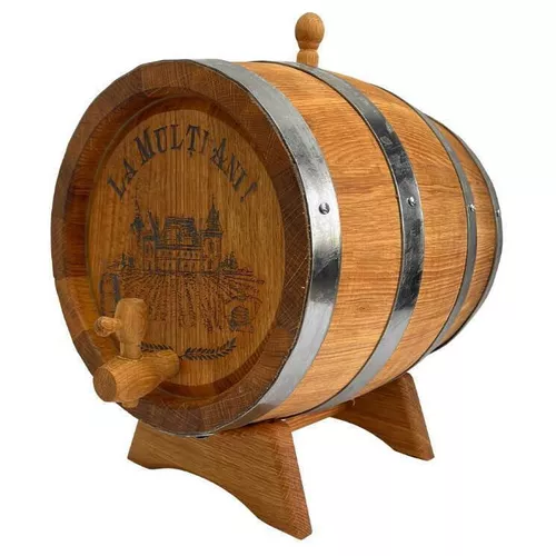 купить Бочка для вина miscellaneous VOR58639 3L din stejar в Кишинёве 