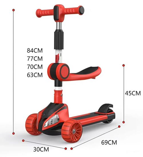 cumpără Trotinetă 4Play Headlights Yellow în Chișinău 
