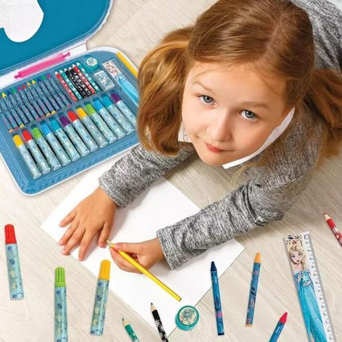 cumpără Set de creație As Kids 1023-66223 Set de desen in valiza Frozen, 34pcs în Chișinău 