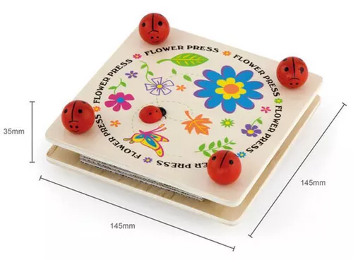 купить Игрушка Viga 59486 Set de dezvoltare presă pentru flori Flower Press в Кишинёве 