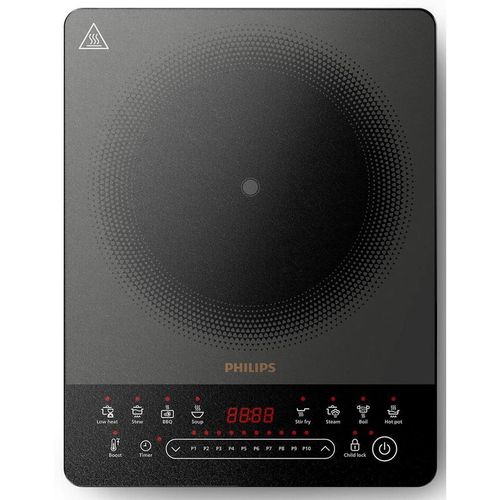 купить Плита индукционная настольная Philips HD5850/90 в Кишинёве 