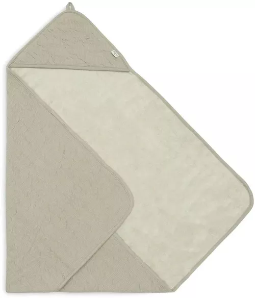 cumpără Accesoriu pentru baie Jollein 534-836-67052 Prosop cu gluga Soft Waves Olive Green, 75x75cm în Chișinău 