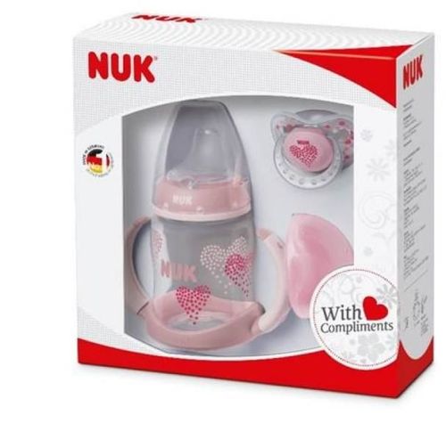 Set-cadou NUK With Compliments rose (3 un.) 