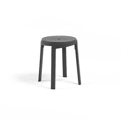 купить Стул барный Nardi STACK STOOL MINI BASALTO 40357.25.000 (Стул барный для сада и террасы) в Кишинёве 