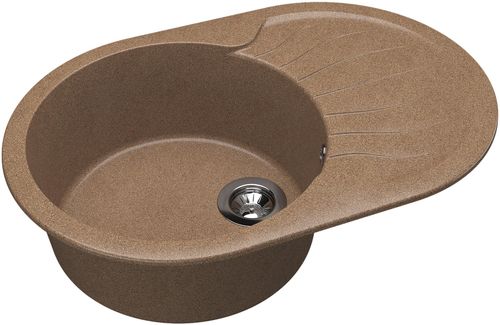 cumpără Chiuvetă bucătărie Dr.Gans Berta 760х510х217 Brun/Terracota în Chișinău 