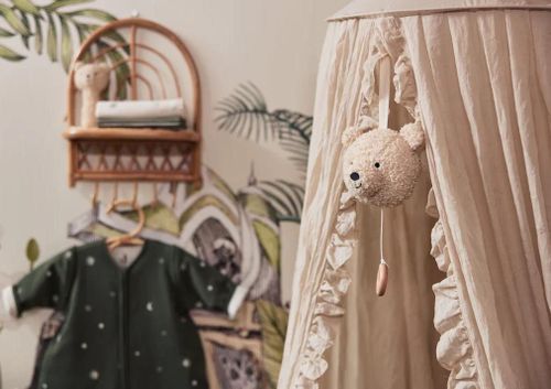 купить Игрушка-подвеска Jollein 043-001-67007 Teddy Naturel (muzicala) в Кишинёве 
