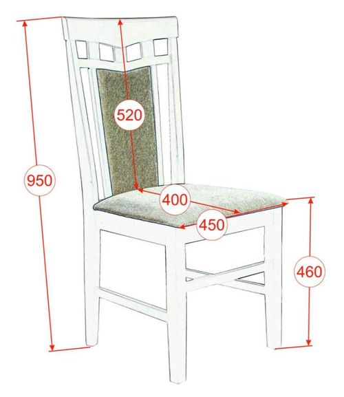 cumpără Scaun Evelin di Costacurta Deepa R White (Обивка- NV-10 WP grey) în Chișinău 