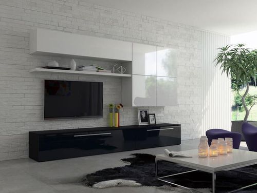 купить Стенка Indart Livingul Kubo 11 (300x43x210) в Кишинёве 