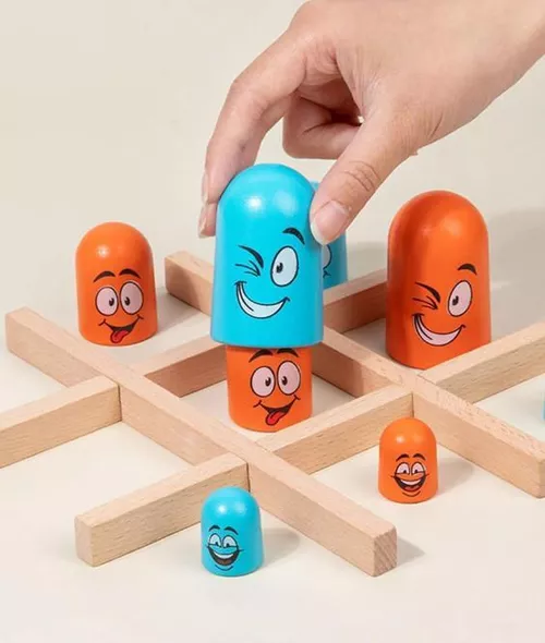 купить Настольная игра miscellaneous 11030 Joc de masa din lemn Krestiki-Noliki 237-1435 в Кишинёве 