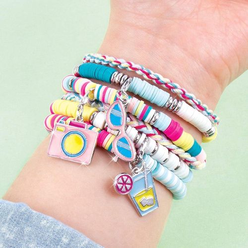 купить Набор для творчества Make it Real 1317M Summer Vibes Heishi Bead Bracelets в Кишинёве 