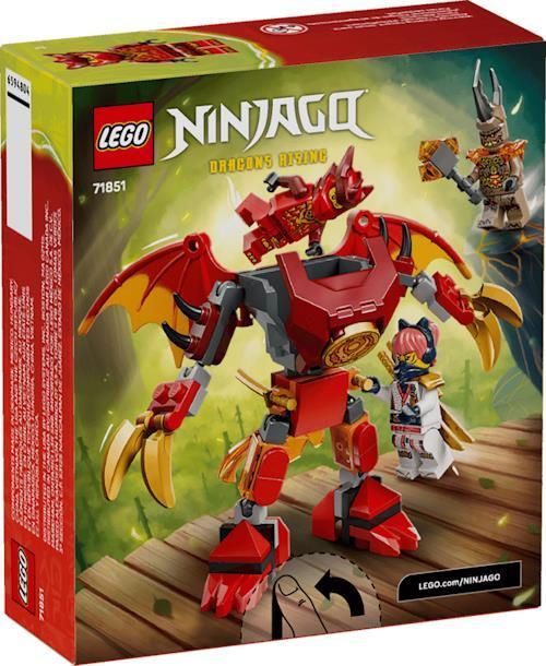 купить Конструктор Lego 71851 Kai's Dragon Mech Battle Pack в Кишинёве 