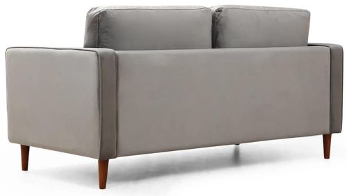 cumpără Canapea Trendy Roma Gri deschis, 90x70x175cm (2 locuri) în Chișinău 