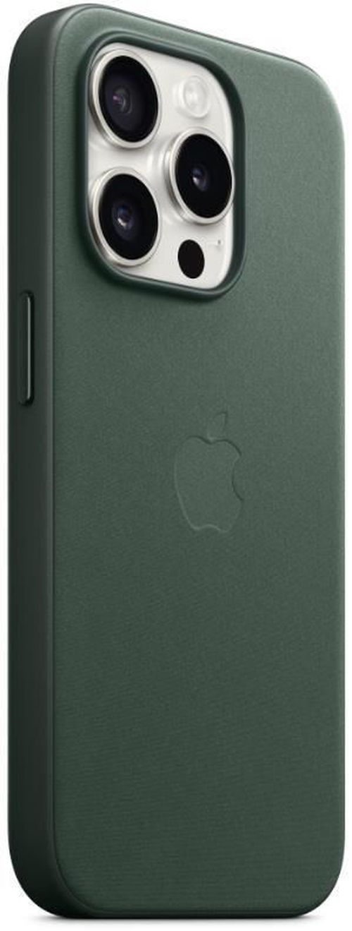 купить Чехол для смартфона Apple iPhone 15 Pro FineWoven MagSafe Evergreen MT4U3 в Кишинёве 