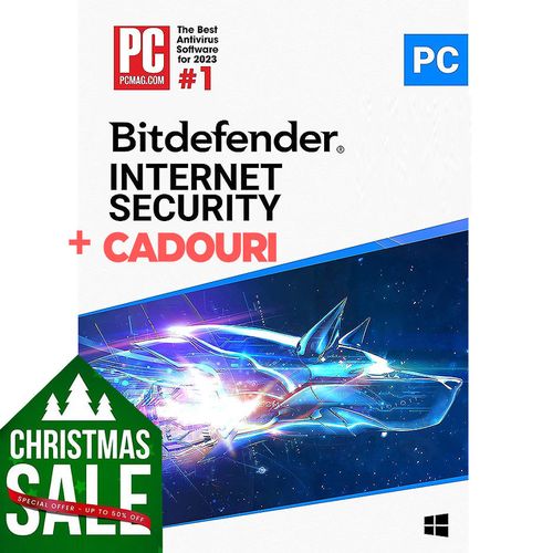 купить Антивирус Bitdefender Internet Security 12 months 1 Users XMAS в Кишинёве 