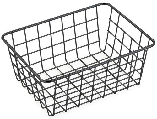 купить Аксессуар для дома Bisk 08058 Cos pentru baie 24x18x10 FILUM, negru в Кишинёве 