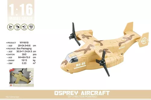 cumpără Mașină Wenyi WY491B 1:16 Avion cu inerție Osprey aircraft (lumină / sunet) în Chișinău 