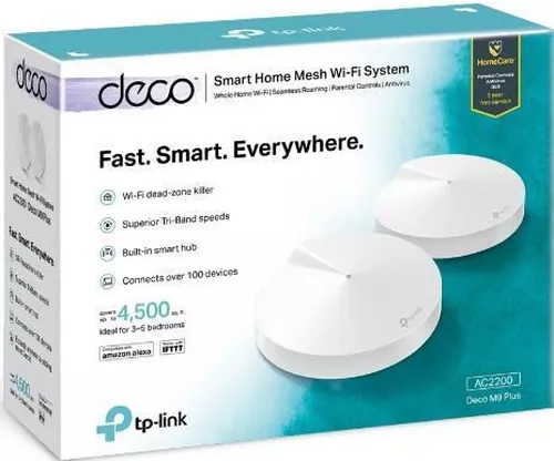 cumpără Punct de acces Wi-Fi TP-Link Deco M9 Plus (2-pack) AC2200 în Chișinău 