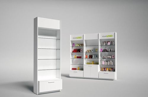 купить Тумба Indart Vitrina 05 (80x30x230) в Кишинёве 