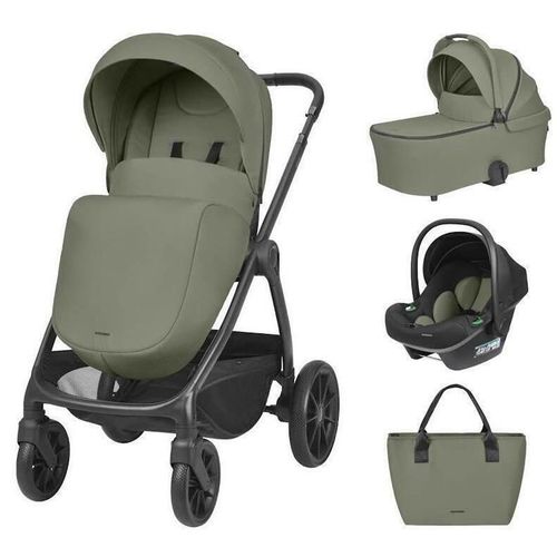 купить Детская коляска Kikka Boo Modena Army Green 2027 3in1 (3800171225717) в Кишинёве 