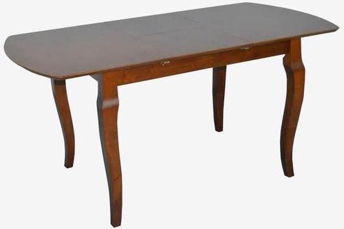 купить Комплект стол и стулья Evelin di Costacurta стол HV-29V Burnish Oak + 6 стульев GLORIA Burnish/Ekea12 Dark Brown в Кишинёве 