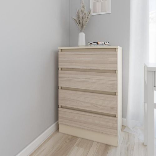 купить Комод Smartex (16028) Т1 60cm Ivory+Stejar Deschis в Кишинёве 
