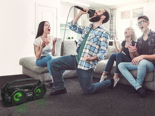 купить Колонка портативная Bluetooth Sven PS-415 Black в Кишинёве 