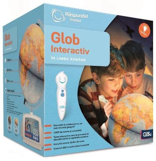 купить Игрушка Raspundel Istetel 19582 Glob Pamantesc interactiv Digital in limba romana в Кишинёве 