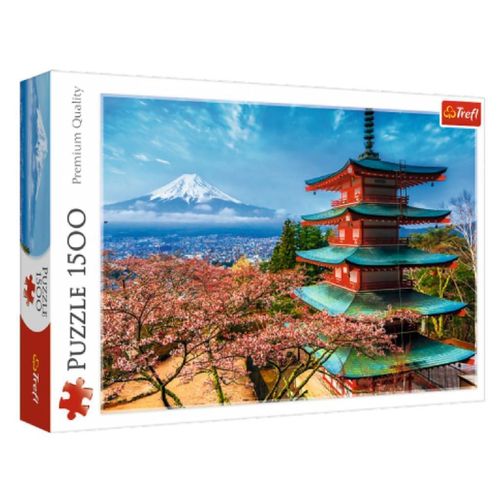 купить Головоломка Trefl 26132 1500 - Mount Fuji / HUBER в Кишинёве 