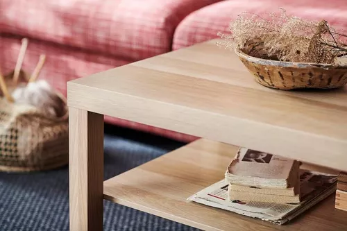 cumpără Măsuţă cafea Ikea Lack 90x55 Bleached Oak în Chișinău 