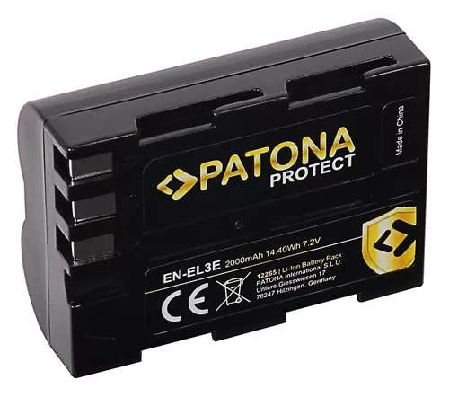 купить Аккумулятор для фото-видео Patona PROTECT Nikon EN-EL3e в Кишинёве 