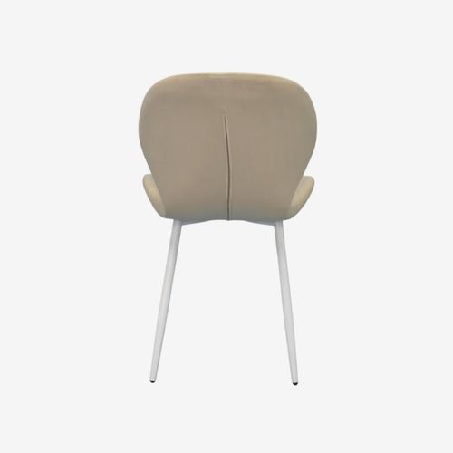 купить Комплект стол и стулья Evelin di Costacurta стол HV-29V White + 4 стула YTC-064Wh UF910-01 Light beige в Кишинёве 