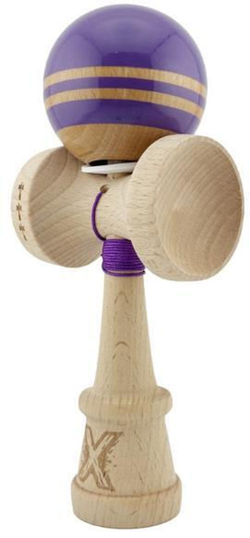 купить Активная игра Essa 164341 Kendama Flippy X Original Rainbow, King Size, indigo-maro в Кишинёве 