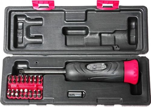 cumpără Șurubelniță JTC JTC-4625A динамометрическая 1/4" с вставками бит, 2-10Нм în Chișinău 