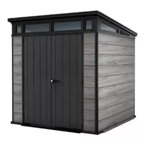 купить Садовый сарай Keter 57730 Signature 7x7, 216x218x226cm, gri в Кишинёве 