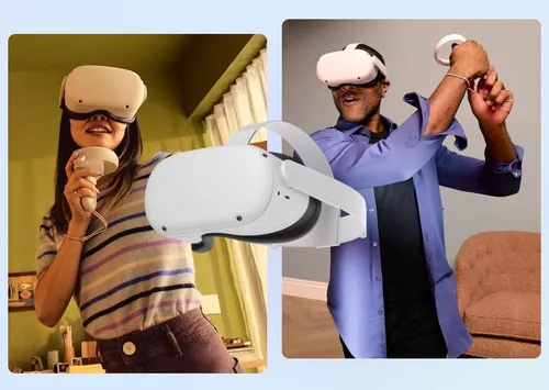 купить Очки виртуальной реальности Meta Oculus Quest 2 Advanced All-In-One VR Gaming, 256GB, White, US version в Кишинёве 