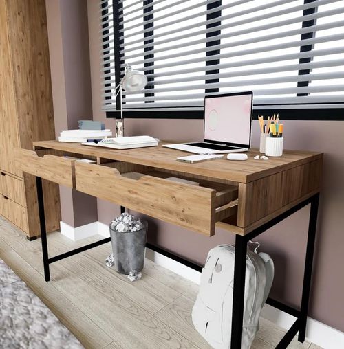 cumpără Masă de birou Trendy Atlas 1600-61, 120x77,4x55cm în Chișinău 