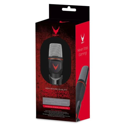 cumpără Microfon pentru PC Omega VGMM Gaming Microphone Mini + Tripod Jack 3.5mm (45202) în Chișinău 