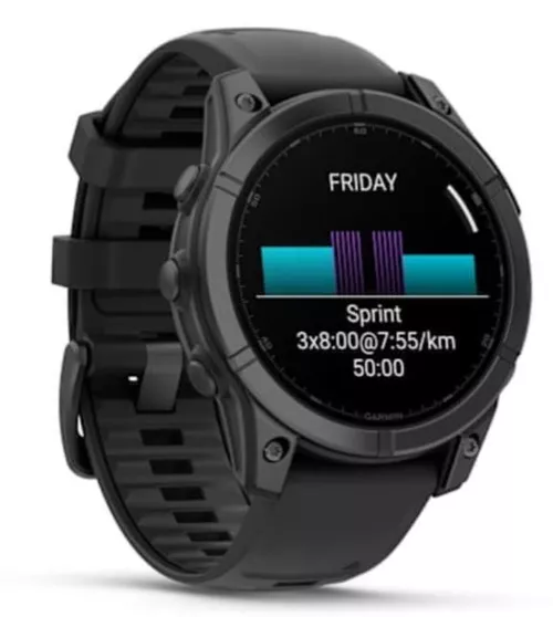 купить Смарт часы Garmin Fenix E – 47 mm, Slate grey steel with Black silicone band (010-03025-01) в Кишинёве 