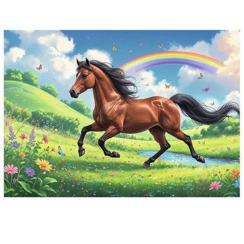 cumpără Puzzle Trefl 13355 Cal demn, 200el în Chișinău 
