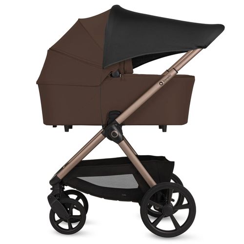 купить Детская коляска Lionelo Carucior 2in1 Carmine Brown Chocolate в Кишинёве 