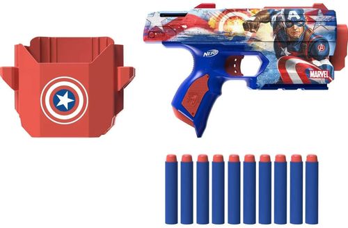 купить Игрушечное оружие Hasbro F9717 Бластер NER Blaster Marvels в Кишинёве 
