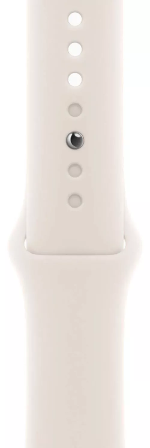 купить Смарт часы Apple Watch SE 2024 GPS 44mm Starlight Aluminium Case with Starlight Sport Band - S/M MXEU3 в Кишинёве 