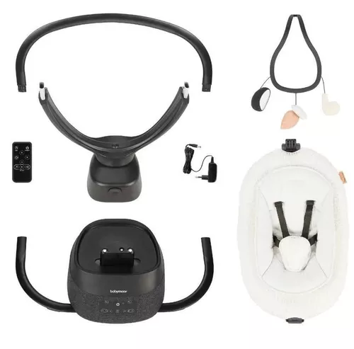 cumpără Leagăn pentru bebeluși Babymoov A055020 Leagan Swoon Motion Evolution Curl White în Chișinău 