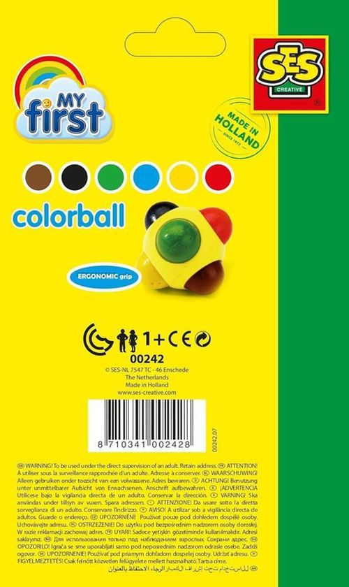 купить Набор для творчества Ses Creative 00242 Colour Ball в Кишинёве 