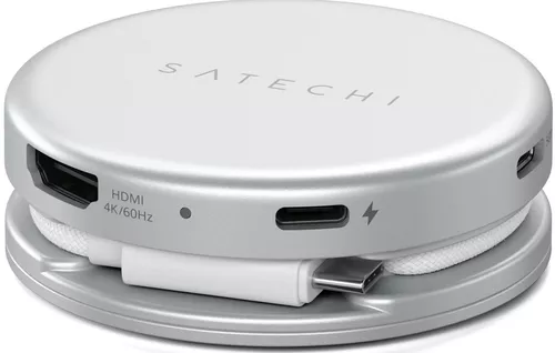 купить Переходник для IT Satechi OntheGo 5in1 Multiport Adapter Silver в Кишинёве 