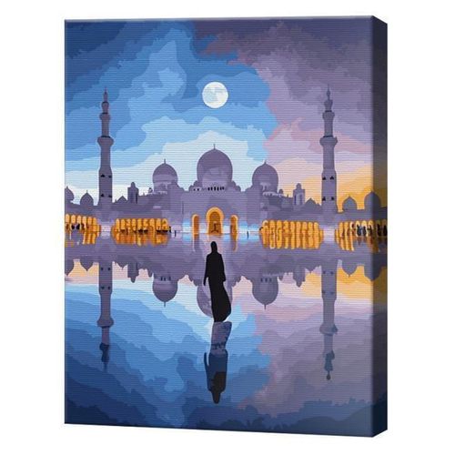 cumpără Tablou pe numere Art Gallery GX47628 Taj Mahal 40x50cm Eco în Chișinău 