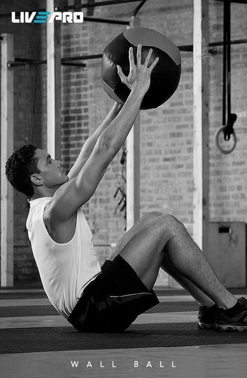 cumpără Minge LivePro 41155 Crossfit Wall Ball 3kg, LP8100/03/BK în Chișinău 
