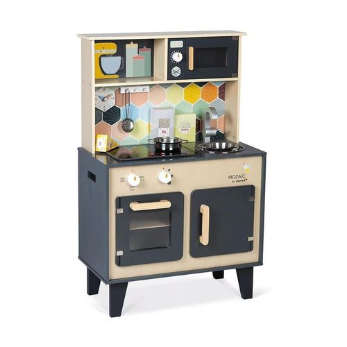 купить Игрушечная кухня и посуда Janod J06609 Bucatarie din lemn Grande Cuisine в Кишинёве 