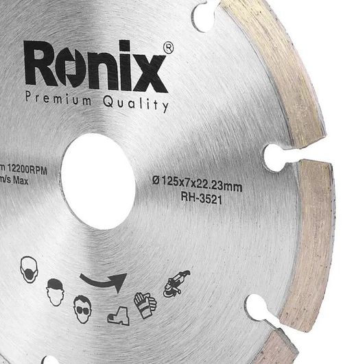 cumpără Disc de tăiere Ronix RH-3521 125 Disc diamantat tăiere uscată Marmura, Granit în Chișinău 