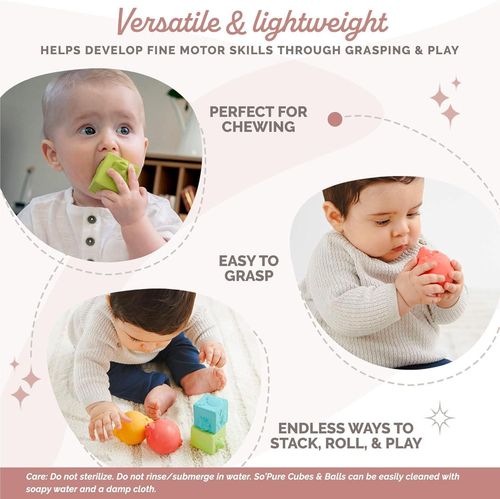 купить Игрушка Sophie la Girafe 220119 Cubes&Balls в Кишинёве 